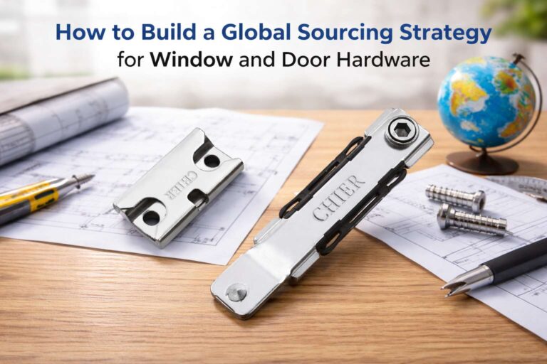 How to Build a Global Sourcing Strategy for Window and Door Hardware