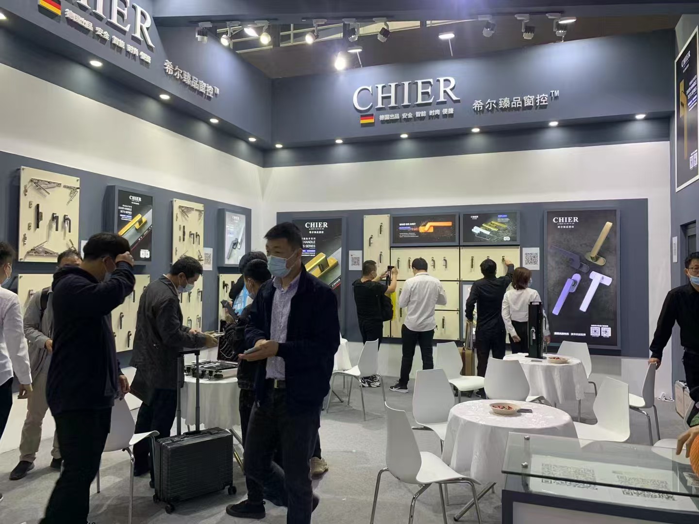 Active Buyer Meetings at the CHIER Booth