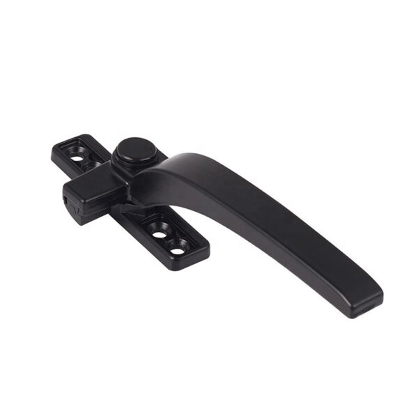 Arched Lever Window Handle with Projecting Latch Tongue