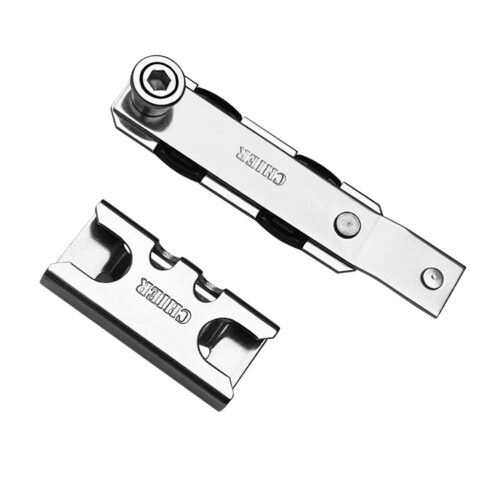 Articulated Roller Arm Window Stay with Multi-Notch Keeper