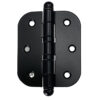 Ball-Tip Butt Door Hinge with Six-Hole Leaf Pattern