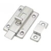 Channel-Covered Surface Slide Bolt Lock with Bridge Keeper