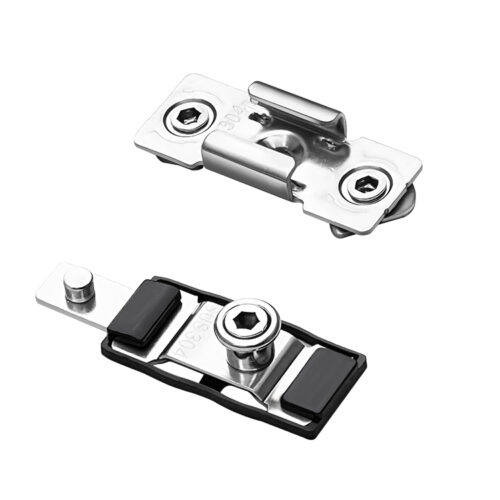 Dual-Pad Window Pivot Guide with Clip Bracket Assembly