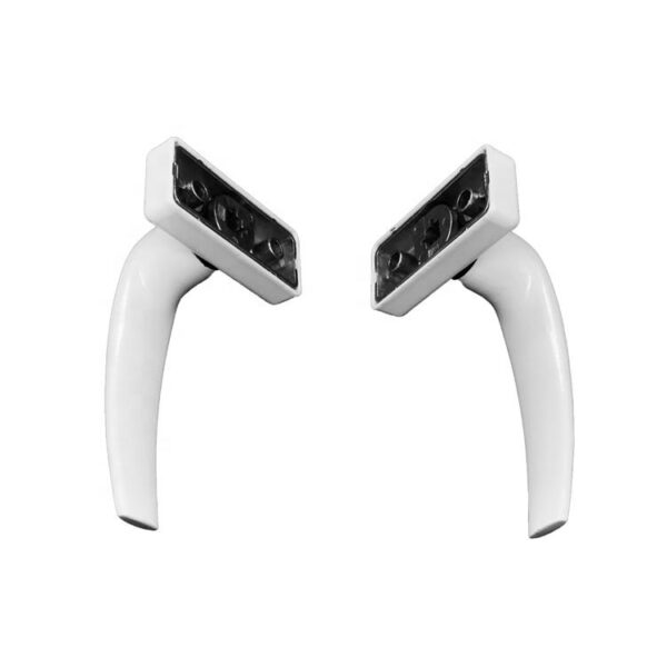 Dual-Sided Window Lever Handle Set with Square Spindle