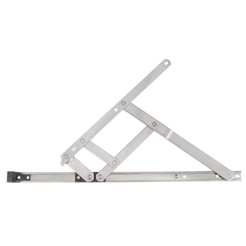 Extended-Arm Friction Stay Window Hinge with Adjustable Slider