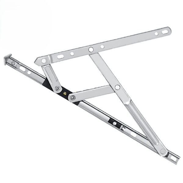 Extended-Link Window Friction Stay with Reinforced Track