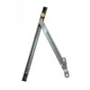 Extended-Link Window Friction Stay with Reinforced Track