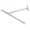 Extended-Link Window Friction Stay with Reinforced Track