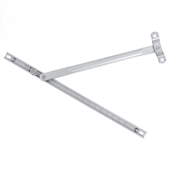 Extended-Link Window Friction Stay with Reinforced Track