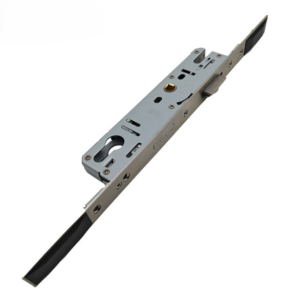 Extended-Strip Multipoint Door Lock with Central Gearbox