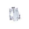 Extended-Tongue Plate-Mounted Sliding Door Latch