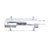 Extended-Tongue Plate-Mounted Sliding Door Latch