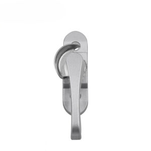 Faceted-Lever Window Sash Lock with Raised Central Base
