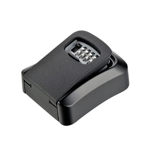 Flat-Panel Four-Dial Wall Mount Key Lock Box with Side Release