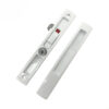 Key-Locking Recessed Casement Lock with Matching Pull Plate