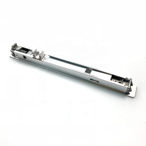Key-Locking Recessed Touch Lock Set with Adjustable Fitting Kit