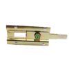 Keyed Slide Bolt Door Latch with Padlock Retaining Tab