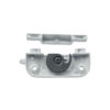 Lever-Operated Window Sash Latch with Channel Keeper