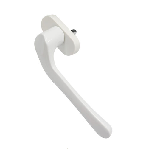Long Curved Lever Sliding Window Handle with Oval Base