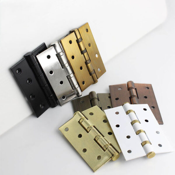 Multi-Finish Five-Knuckle Butt Door Hinge with Rectangular Leaves