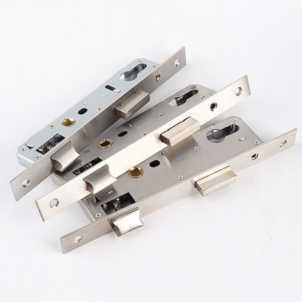 Narrow Faceplate Multipoint Door Lock Gearbox with Latch and Deadbolt