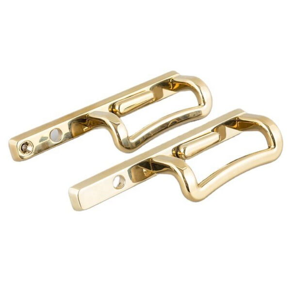 Open-Frame Sliding Handle with Integrated Thumb Button