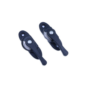 Oval-Base Window Sash Lock with Teardrop-Grip Lever