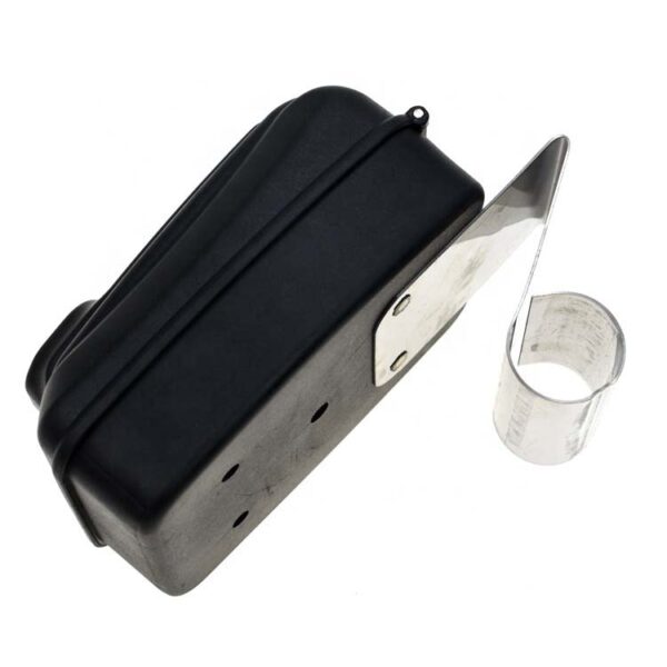Over-the-Door Push-Button Key Lock Box with Hinged Cover