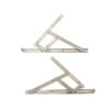 Paired Four-Bar Window Friction Stay with Ribbed Link Arms