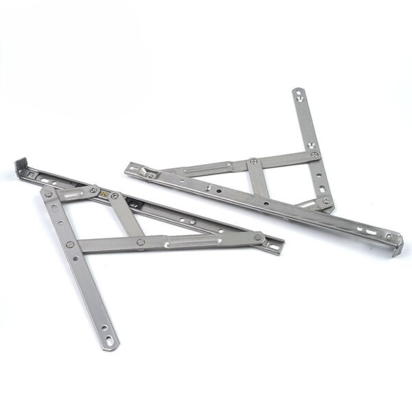 Paired Four-Bar Window Hinge with Countersunk Sash Arm