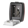 Protective-Cover Four-Dial Wall Mount Key Lock Box