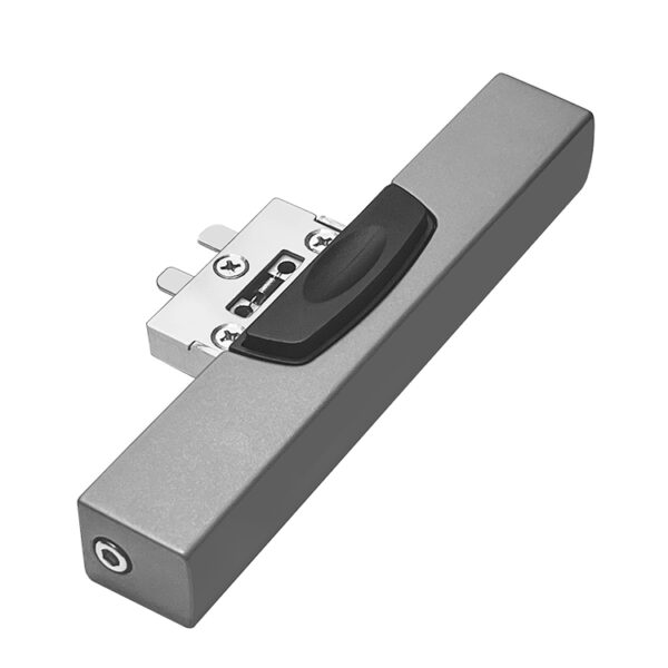 Push-Paddle Window Latch with Twin Spring Catch Tabs