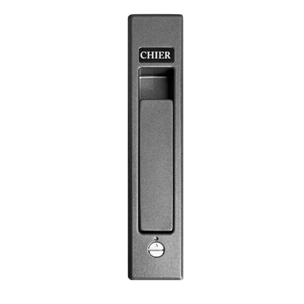 Recessed Folding-Paddle Window Latch with Slim Faceplate