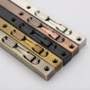 Recessed Lever Flush Bolt with Rectangular Faceplate for Double Doors