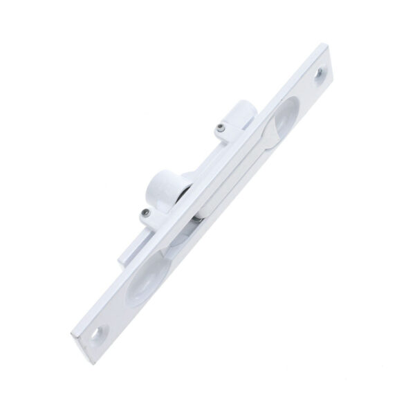 Recessed Thumb-Slide Casement Window Lock with Narrow Faceplate
