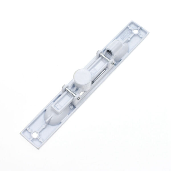 Recessed Thumb-Slide Casement Window Lock with Narrow Faceplate