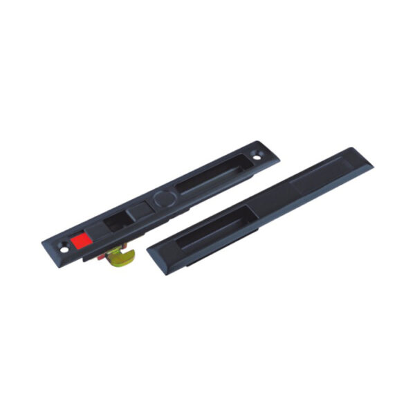 Recessed Touch Lock Set with Hook Latch and Separate Keeper