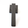 Right-Angle Rectangular Lever Door Handle on Square Rose