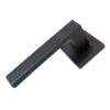 Right-Angle Rectangular Lever Door Handle on Square Rose