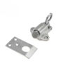 Ring-Pull Window Bolt Latch with Flat Strike Plate