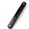 Rounded-End Recessed Touch Lock with Status Window and Hook Latch