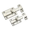 Short-Tab Surface Sliding Lock with Two-Lug Keeper