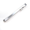 Silver Recessed Touch Lock with Twin Rear Engagement Tabs