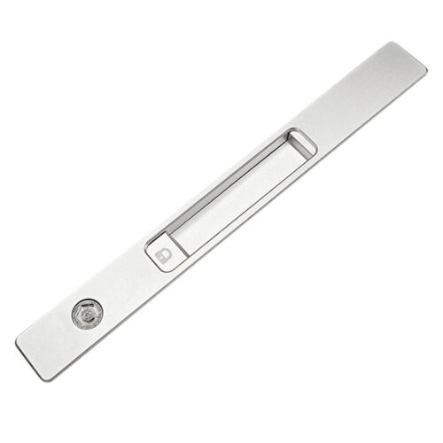 Slim Recessed Touch Lock with Flush Pull and Hex-Socket Control