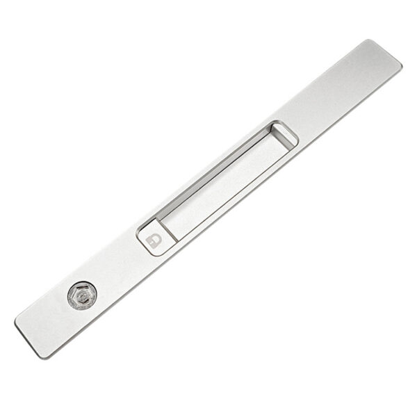 Slim Recessed Touch Lock with Flush Pull and Hex-Socket Control