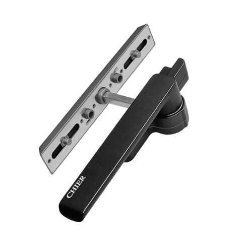 Square-Spindle Casement Window Handle with Slotted Connection Plate