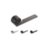 Stitched-Grip Lever Door Handle with Raised Square Base