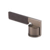 Stitched Textured-Grip Lever Door Handle with Cylindrical Rose