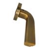 Straight Brushed Lever Door Handle with Concealed Round Rose
