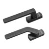 Straight-Lever Casement Window Handle with Slotted Flat Fork